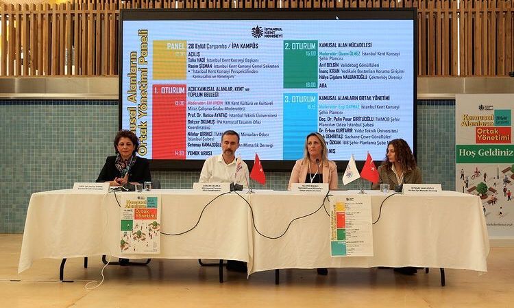 KAMUSAL ALANLARIN ORTAK YÖNETİMİ PANELİ`NE KATILIM SAĞLADIK. 