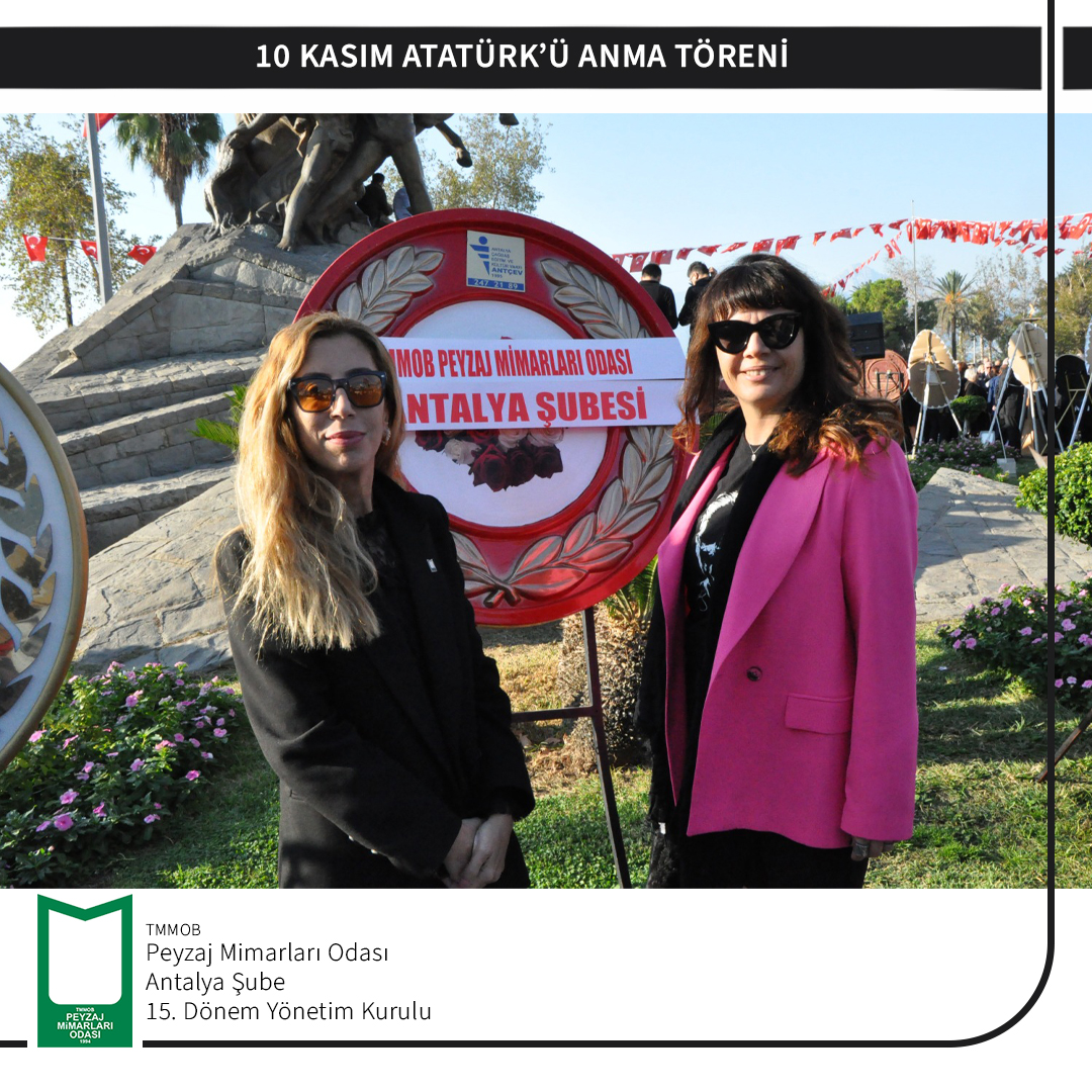 10 KASIM ATATÜRK'Ü ANMA TÖRENİ