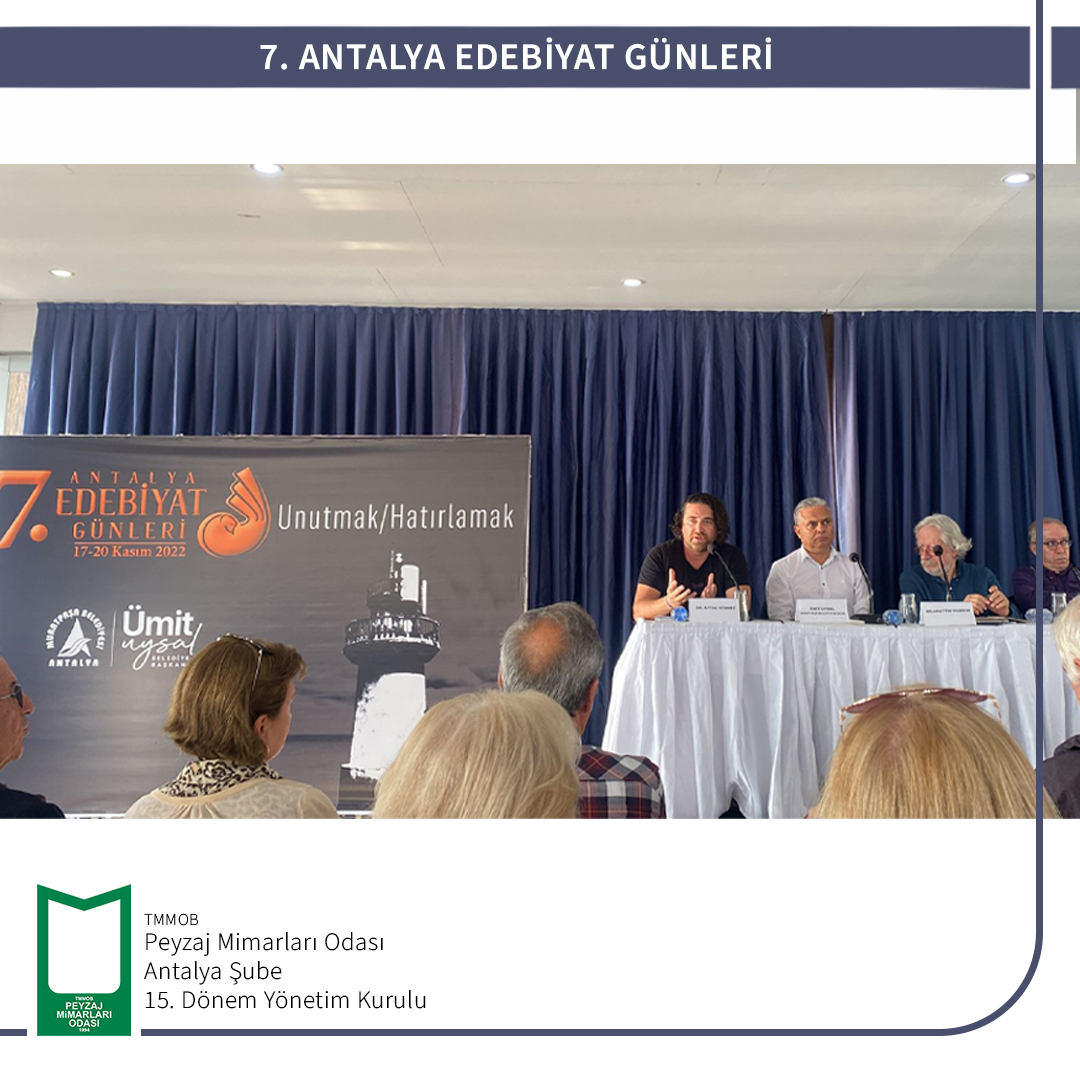 7.ANTALYA EDEBİYAT GÜNLERİ