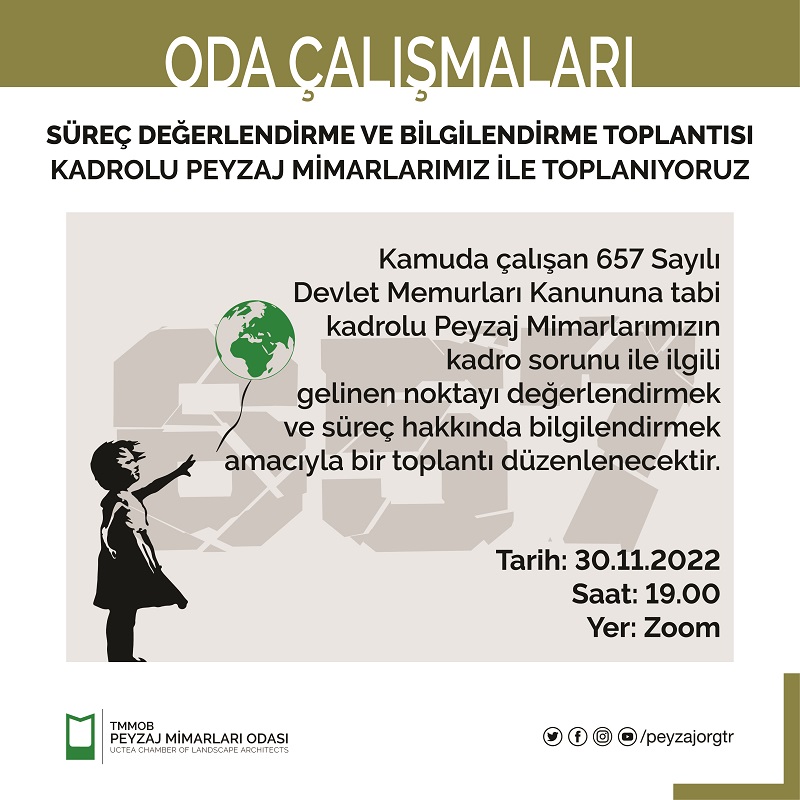 SÜREÇ DEĞERLENDİRME VE BİLGİLENDİRME TOPLANTISI | KADROLU PEYZAJ MİMARLARIMIZ İLE TOPLANIYORUZ