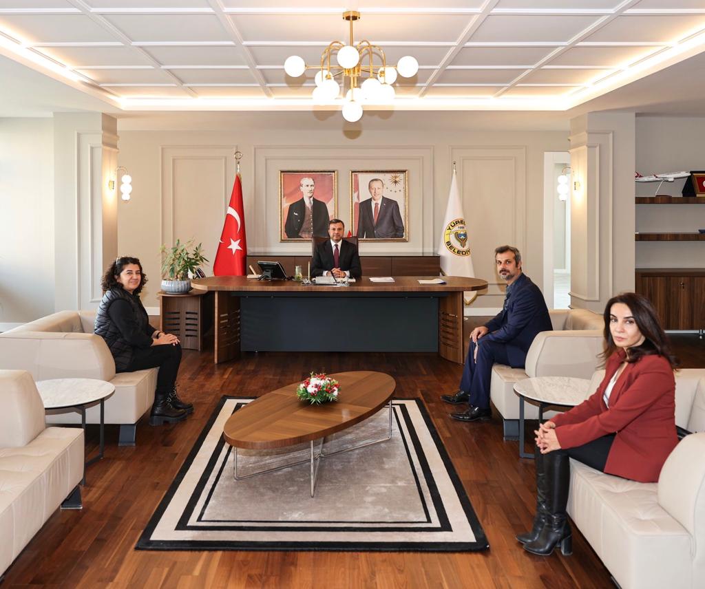 YÜREĞİR BELEDİYE BAŞKANI SN. FATİH MEHMET KOCAİSPİR MAKAMINDA ZİYARET EDİLDİ.
