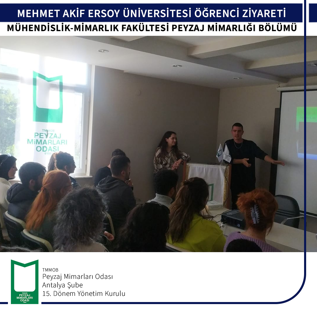 MEHMET AKİF ERSOY ÜNİVERSİTESİ ÖĞRENCİ ZİYARETİ