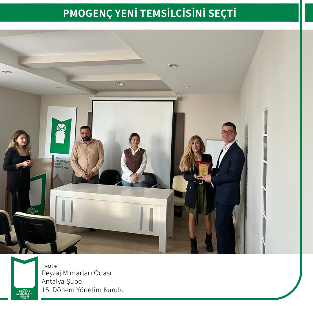 PMOGENÇ YENİ TEMSİLCİSİNİ SEÇTİ