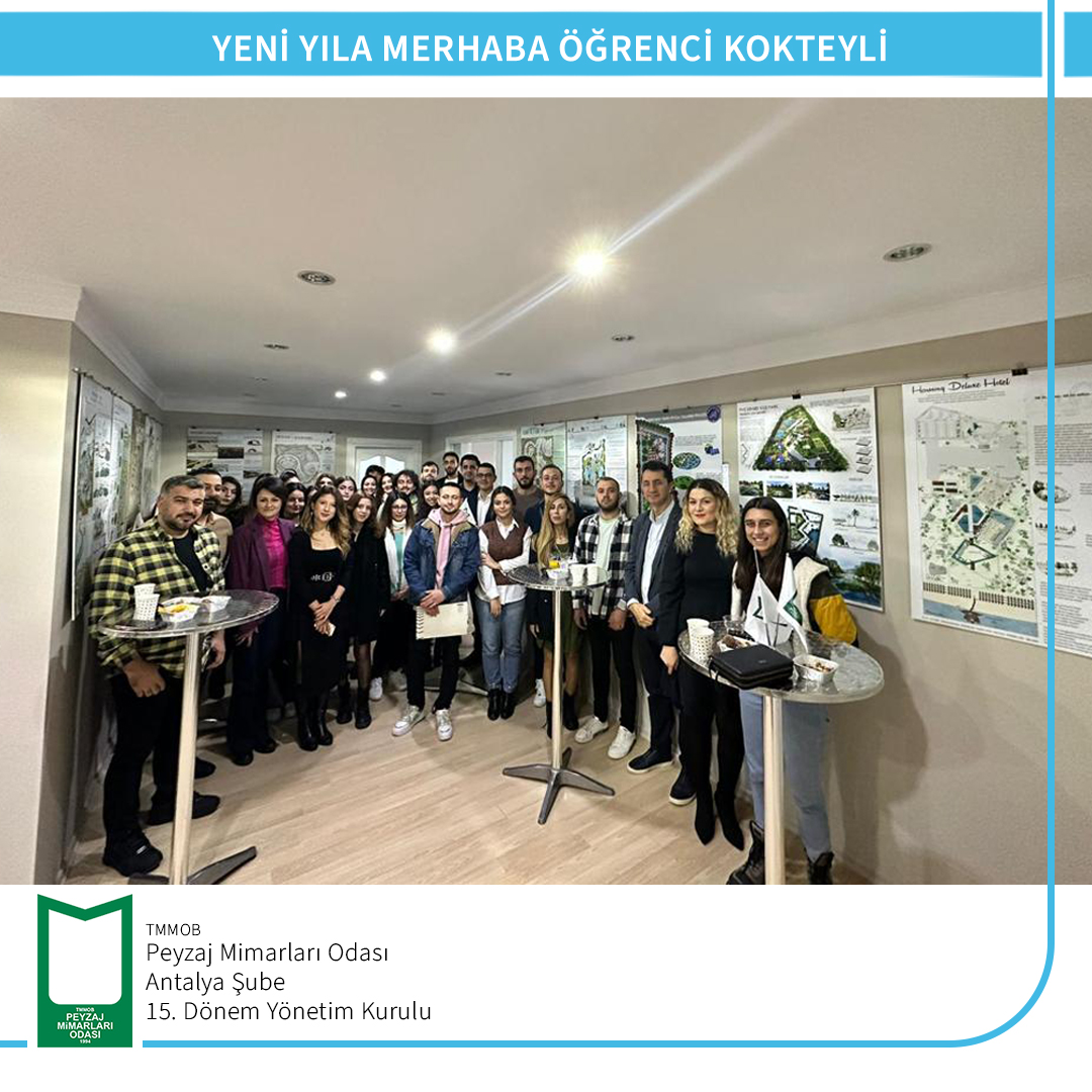 YENİ YILA MERHABA ÖĞRENCİ KOKTEYLİ