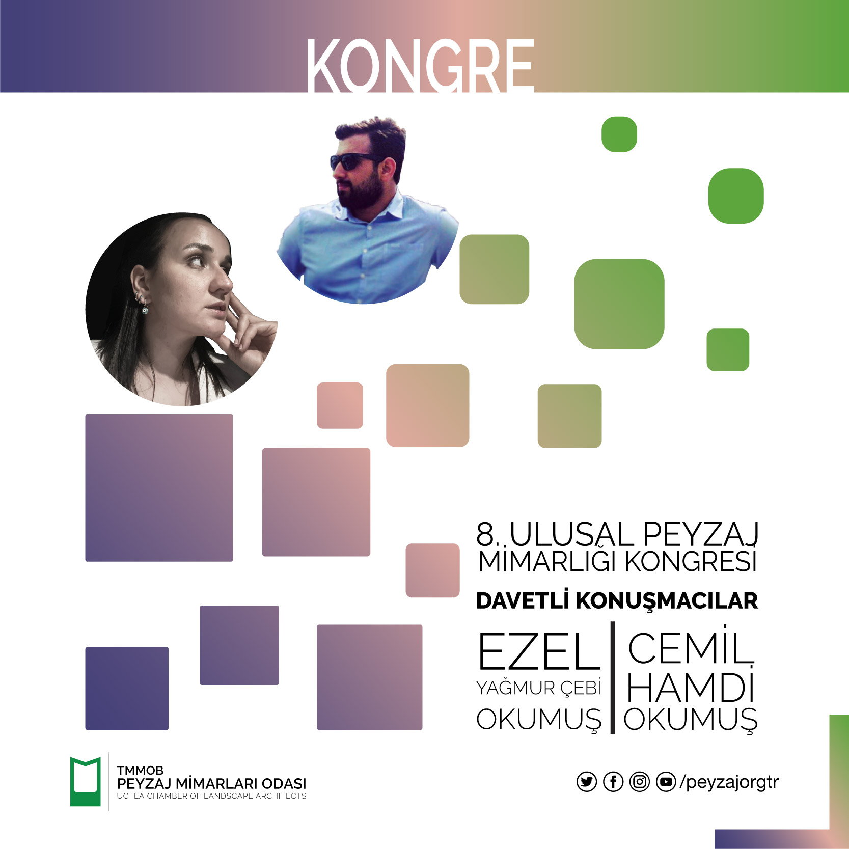 KONGRE | CEMİL HAMDİ VE EZEL YAĞMUR ÇEBİ OKUMUŞ - DAVETLİ KONUŞMACI