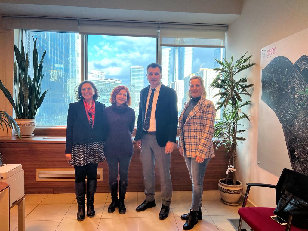 T.C. ATAŞEHİR BELEDİYESİ PARK VE BAHÇELER MÜDÜRÜ SN. İRFAN BİRİNCİ MAKAMINDA ZİYARET EDİLDİ