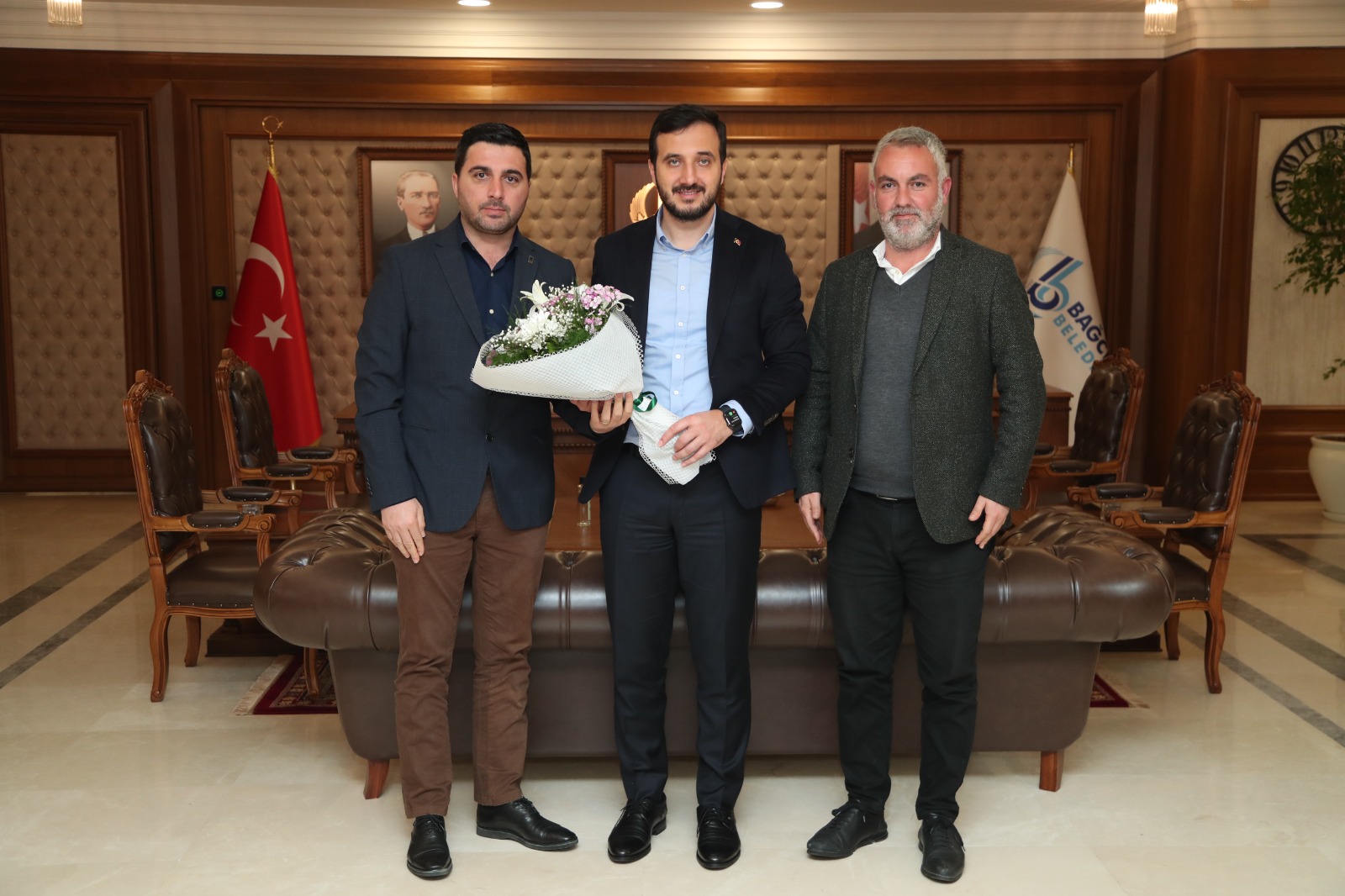 T.C. BAĞCILAR BELEDİYE BAŞKANI SN. ABDULLAH ÖZDEMİR MAKAMINDA ZİYARET EDİLDİ