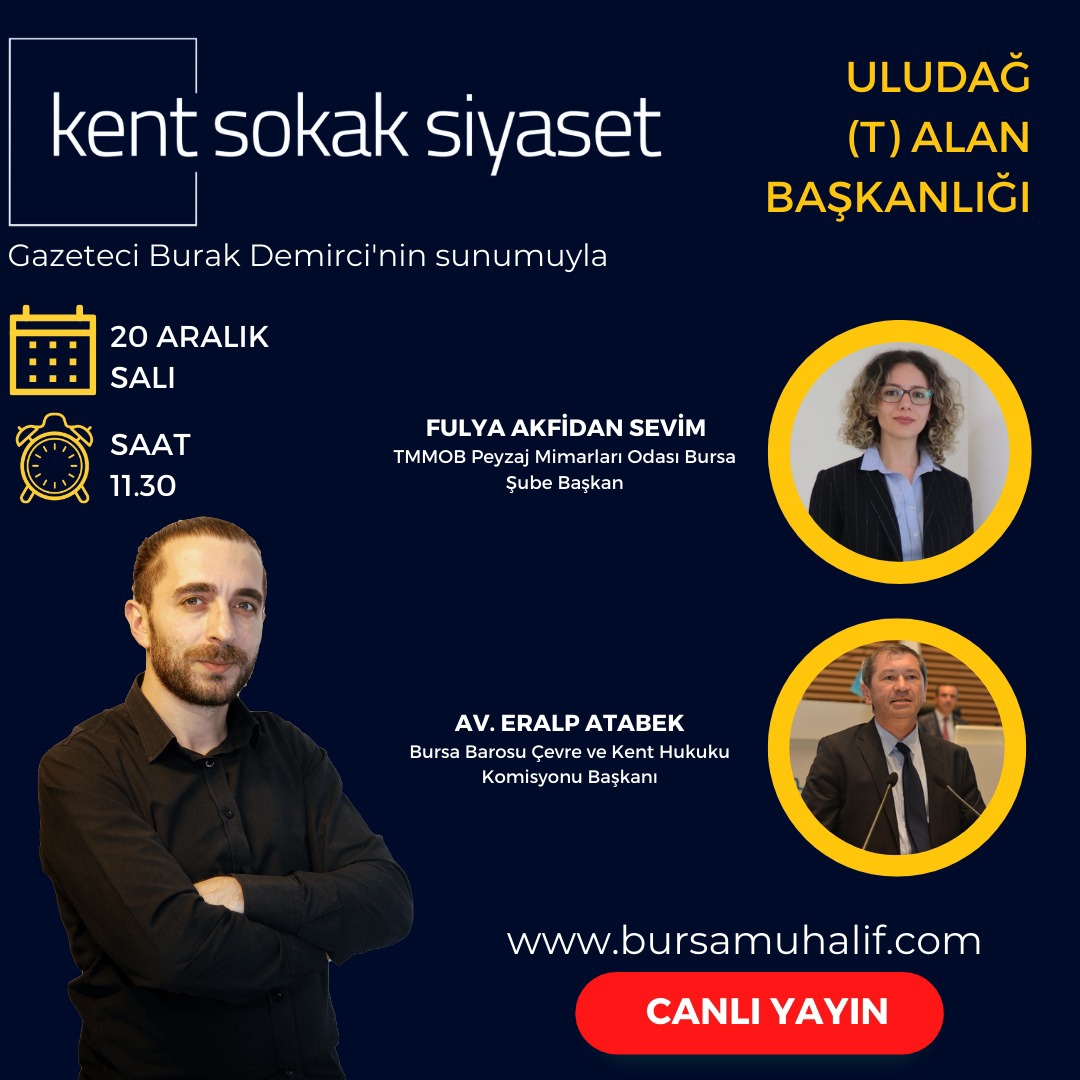 ULUDAĞ ALAN BAŞKANLIĞI GERÇEKLERİNİ KONU ALAN PROGRAMA KATILIM SAĞLANDI.