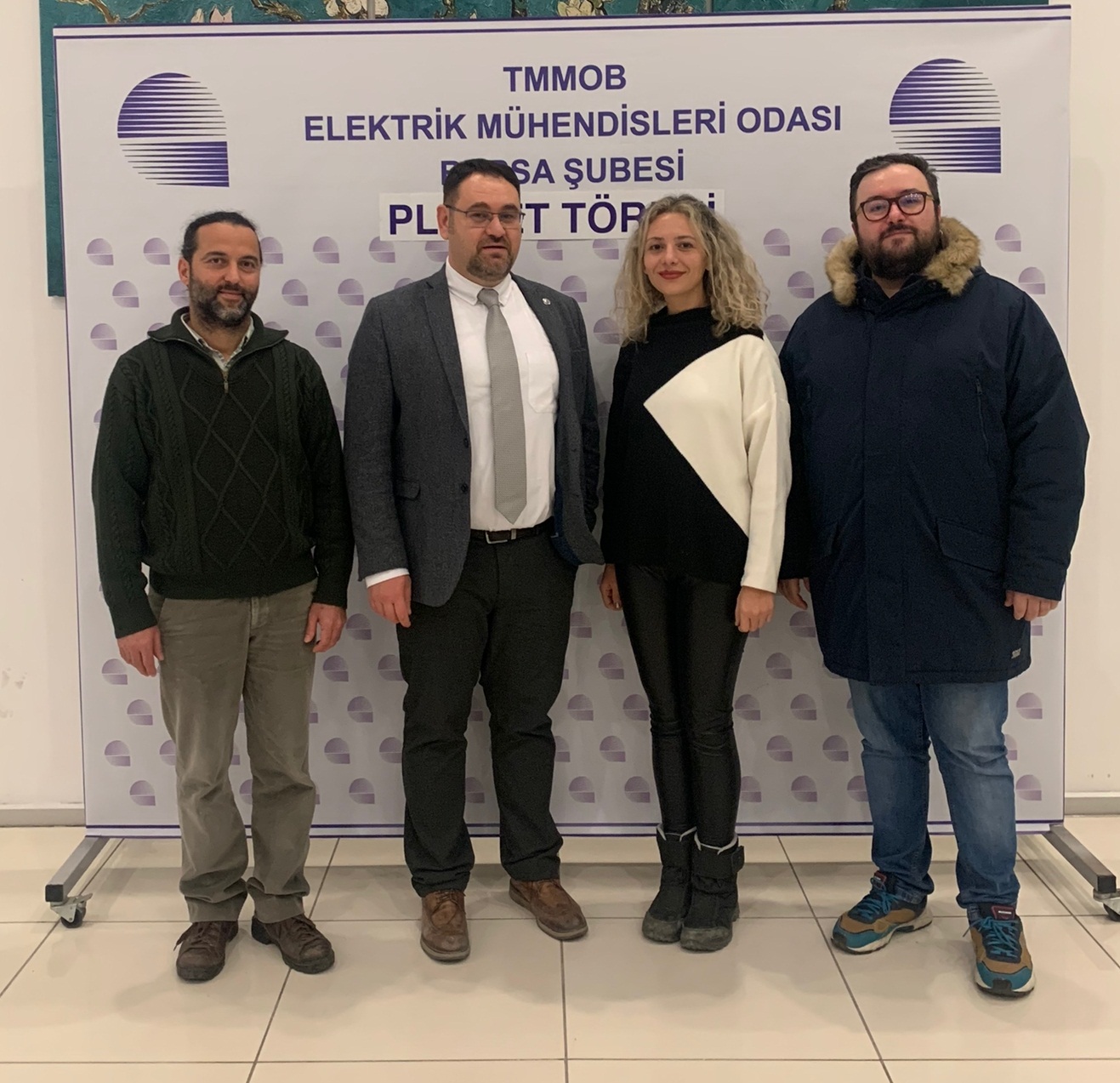 TMMOB ELEKTRİK MÜHENDİSLERİ ODASI BURSA ŞUBESİ  PLAKET TÖRENİ VE KOKTEYL ETKİNLİĞİ GERÇEKLEŞTİ