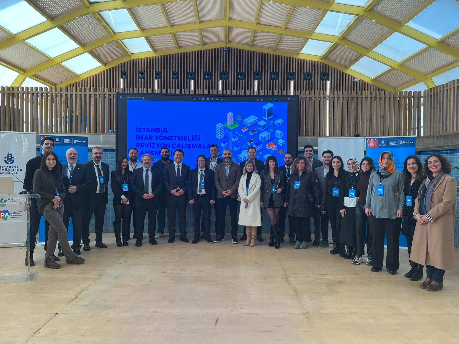 İSTANBUL İMAR YÖNETMELİĞİ REVİZYON ÇALIŞMASI LANSMAN TOPLANTISI`NA KATILIM SAĞLADIK.