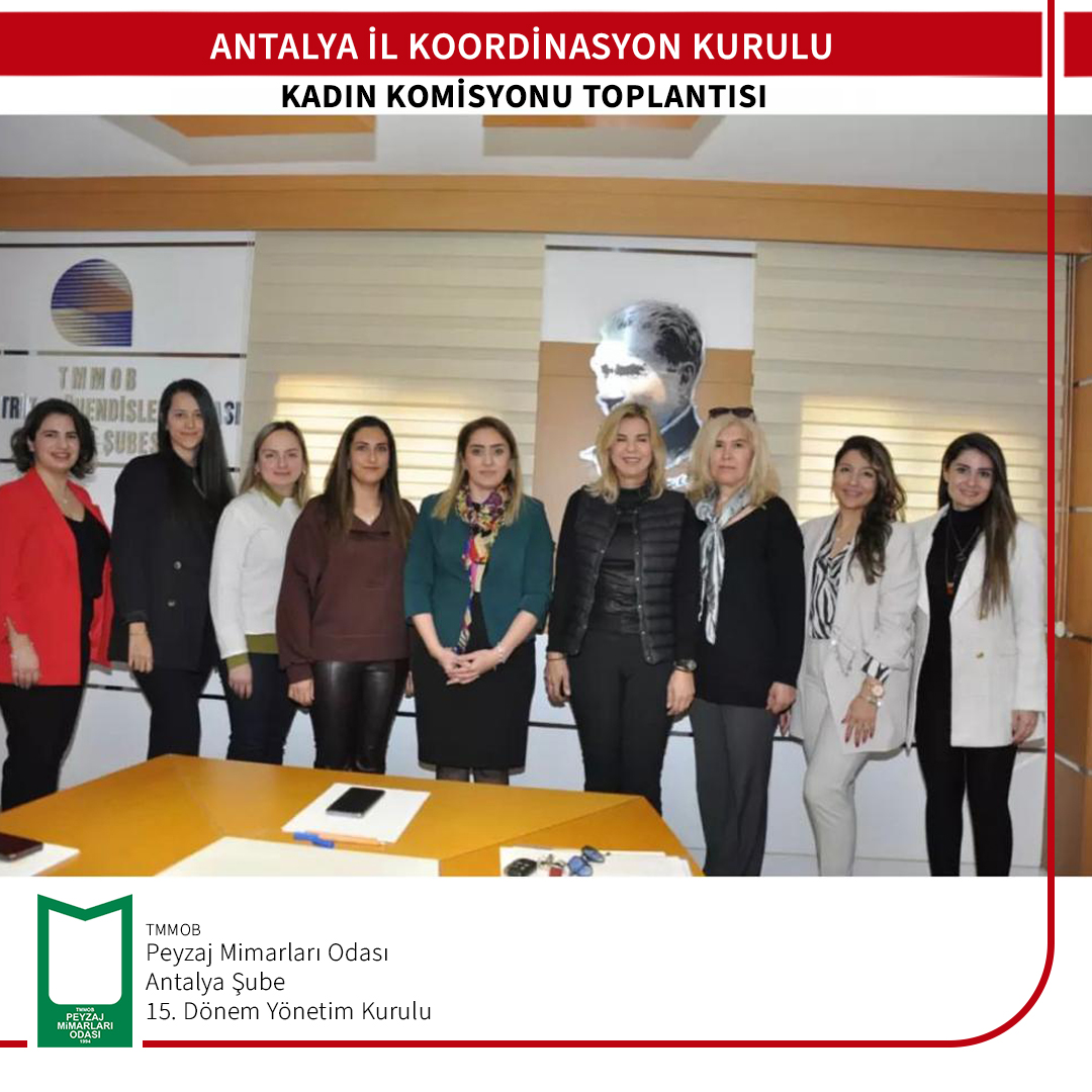 ANTALYA İL KOORDİNASYON KURULU KADIN KOMİSYONU TOPLANTISI