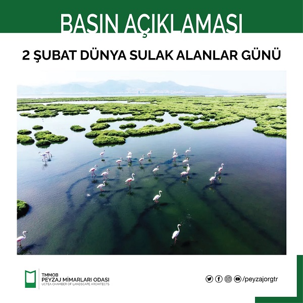 BASIN AÇIKLAMASI | 2 ŞUBAT DÜNYA SULAK ALANLAR GÜNÜ