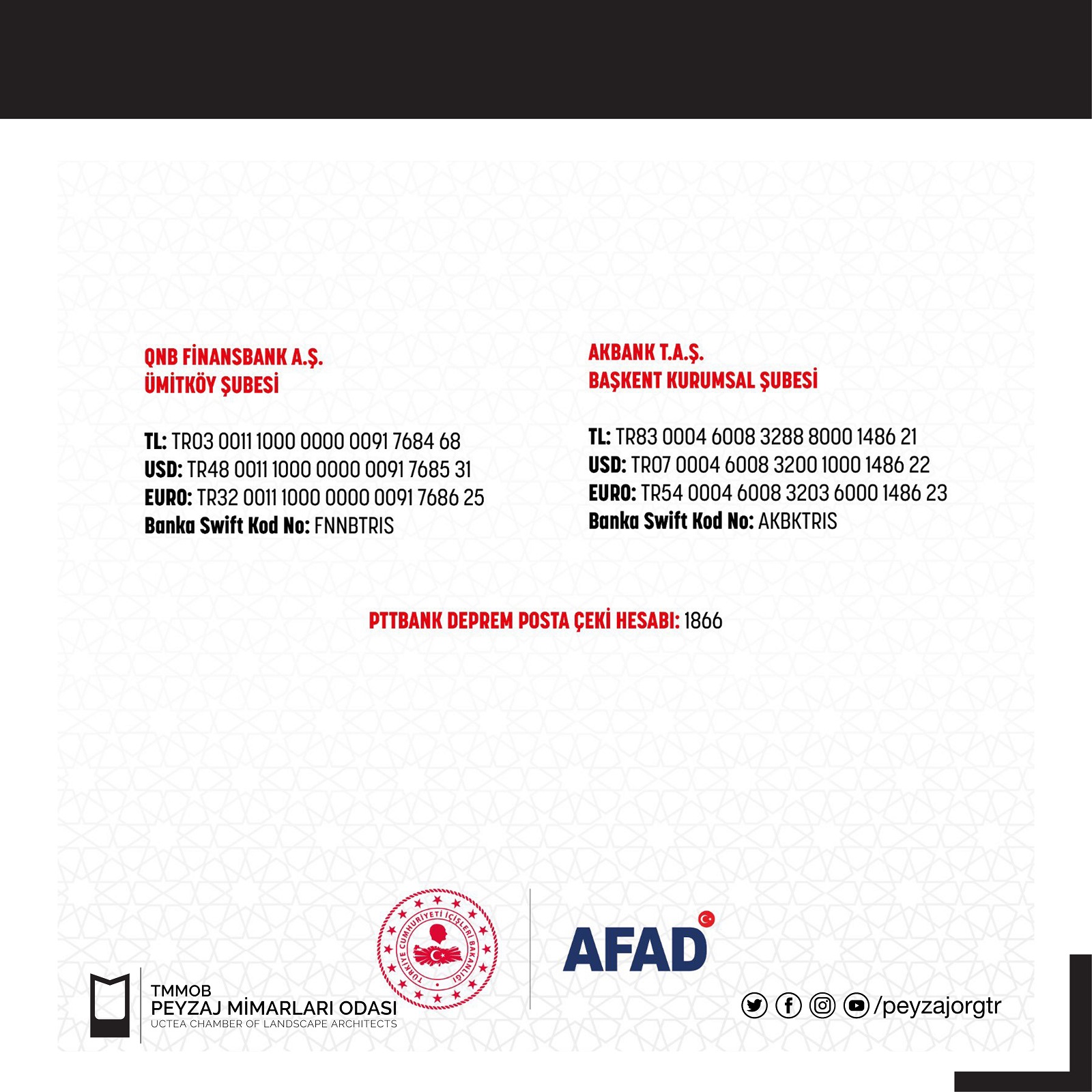 MADDİ DESTEKTE BULUNMAK İSTEYEN ÜYELERİMİZİN DİKKATİNE