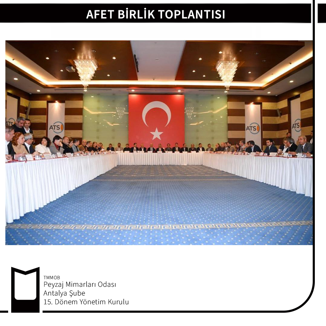 AFET BİRLİK TOPLANTISI