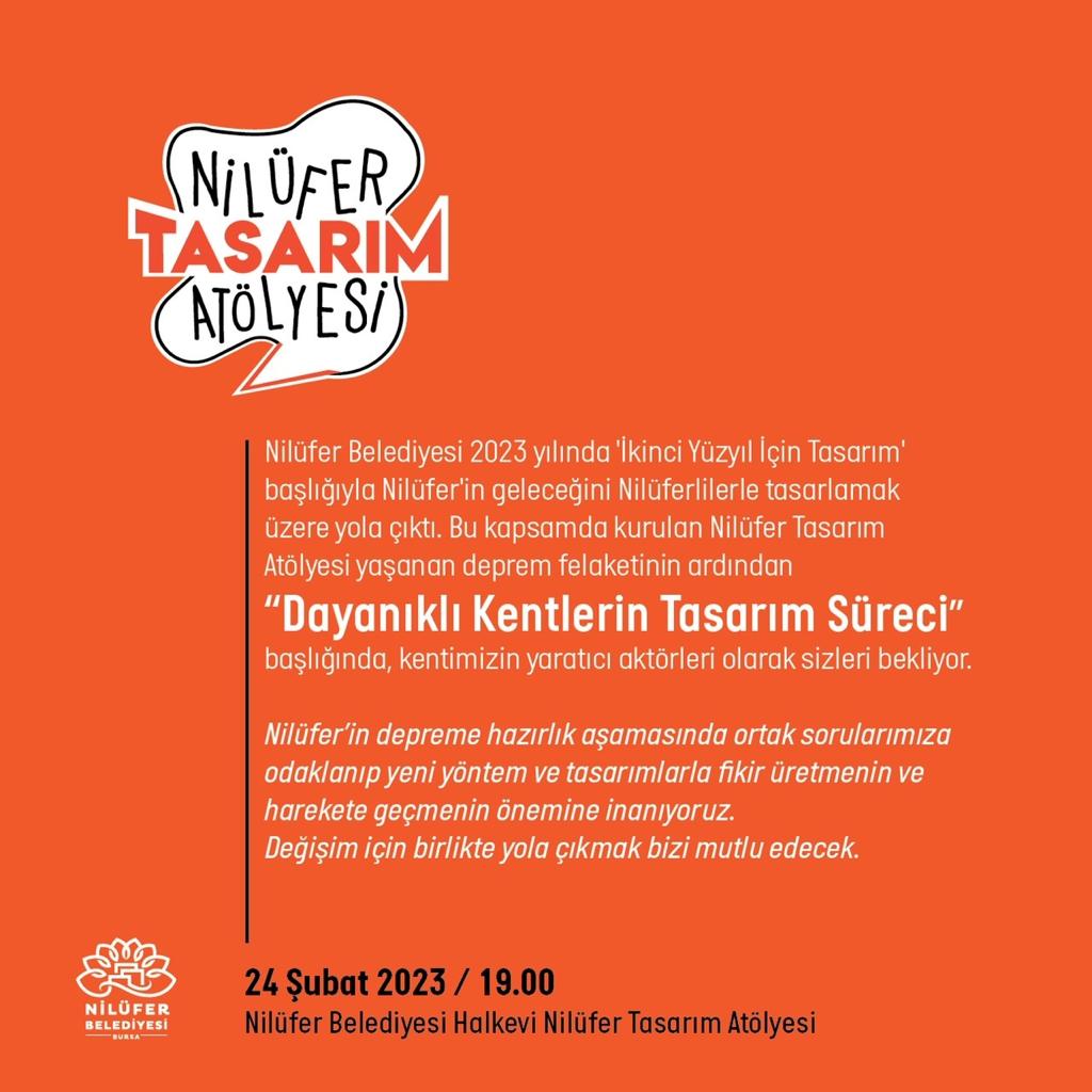 DAYANIKLI KENTLER TASARIM SÜRECİ TASARIM ATÖLYESİ 