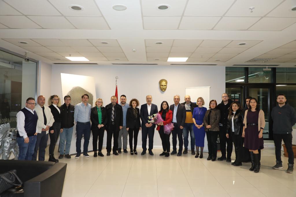 MUDANYA BELEDİYE BAŞKANI HAYRİ TÜRKYILMAZ TMMOB BURSA İL KOORDİNASYON KURULU` NA NEZAKET ZİYARETİ GERÇEKLEŞTİRDİLER.