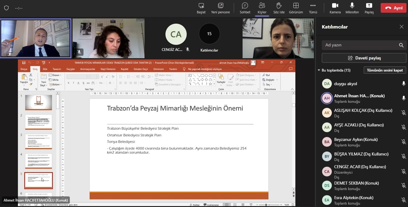 LİSANSÜSTÜ EĞİTİM ÖĞRENCİLERİNE YÖNELİK EĞİTİM PROGRAMI GERÇEKLEŞTİRİLDİ