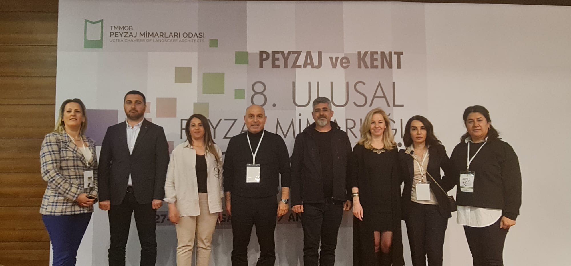 8. ULUSAL PEYZAJ MİMARLIĞI KONGRESİNE KATILIM SAĞLADIK