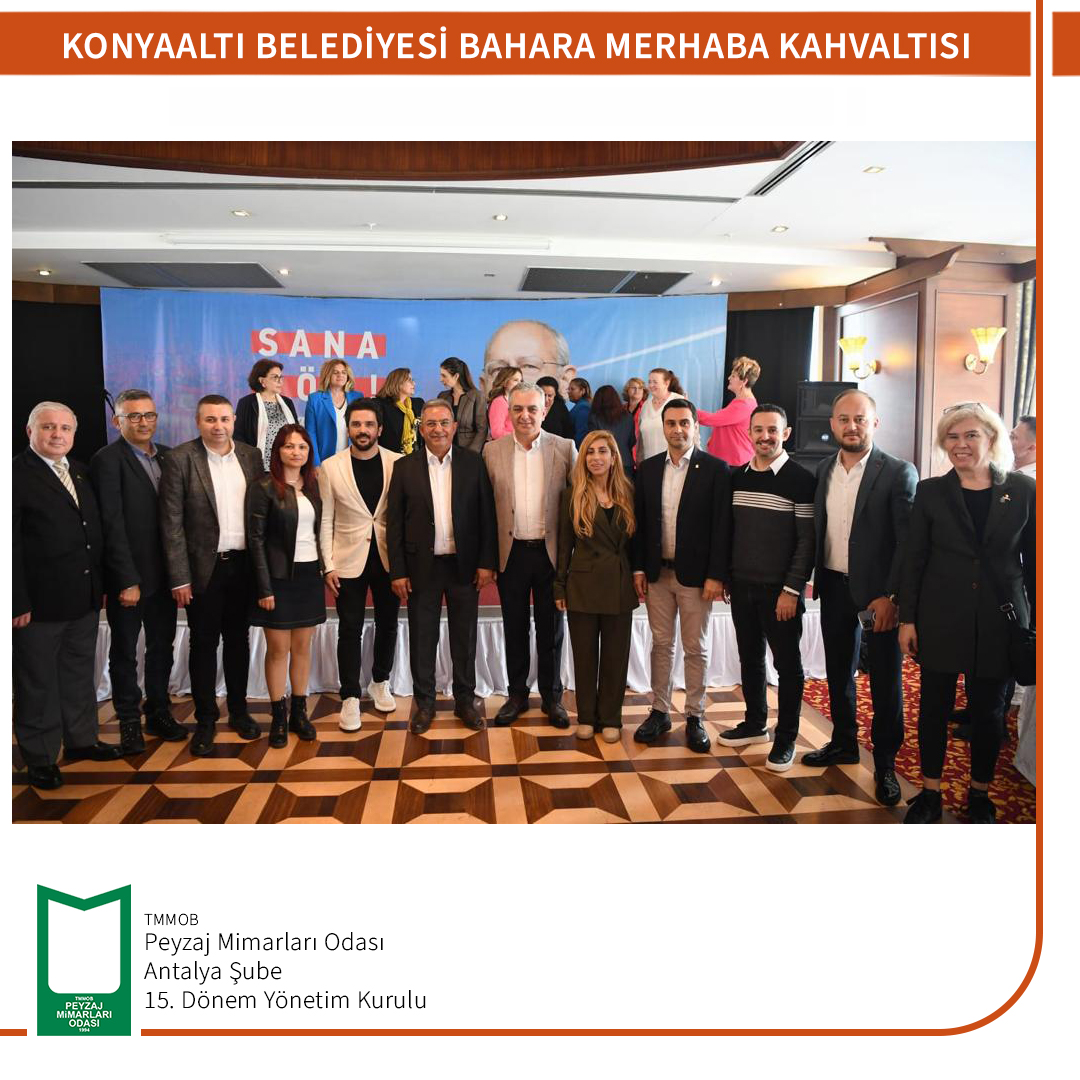 KONYAALTI BELEDİYESİ BAHARA MERHABA KAHVALTISI