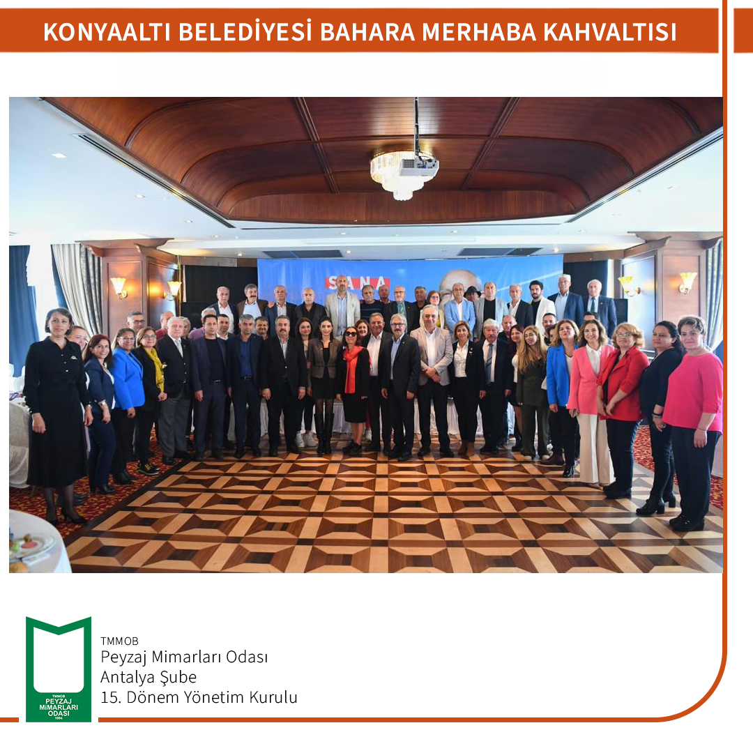 KONYAALTI BELEDİYESİ BAHARA MERHABA KAHVALTISI