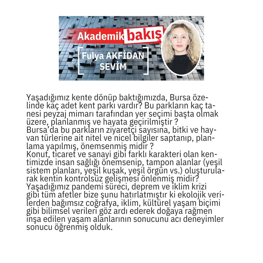 GEÇMİŞTEN GELECEĞE PEYZAJ MİMARLIĞI