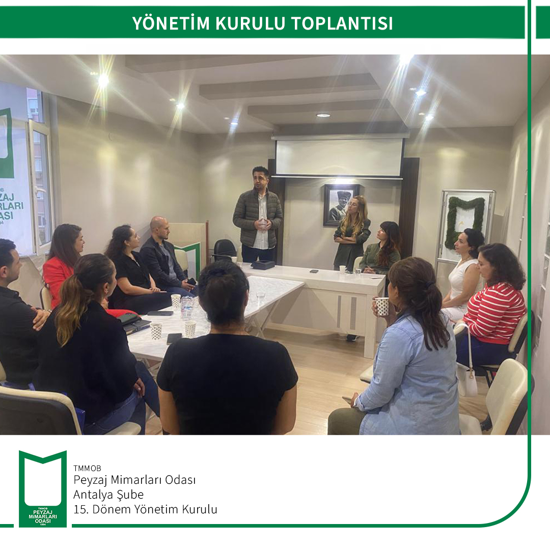 15.DÖNEM ŞUBE YÖNETİM KURULU GÖREV DAĞILIMI