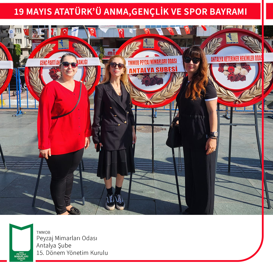 19 MAYIS ATATÜRK'Ü ANMA, GENÇLİK VE SPOR BAYRAMI