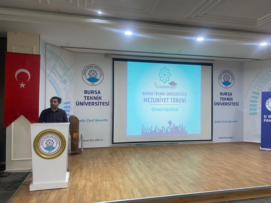 BURSA TEKNİK ÜNİVERSİTESİ`NİN MEZUNİYET TÖRENİ GERÇEKLEŞTİ