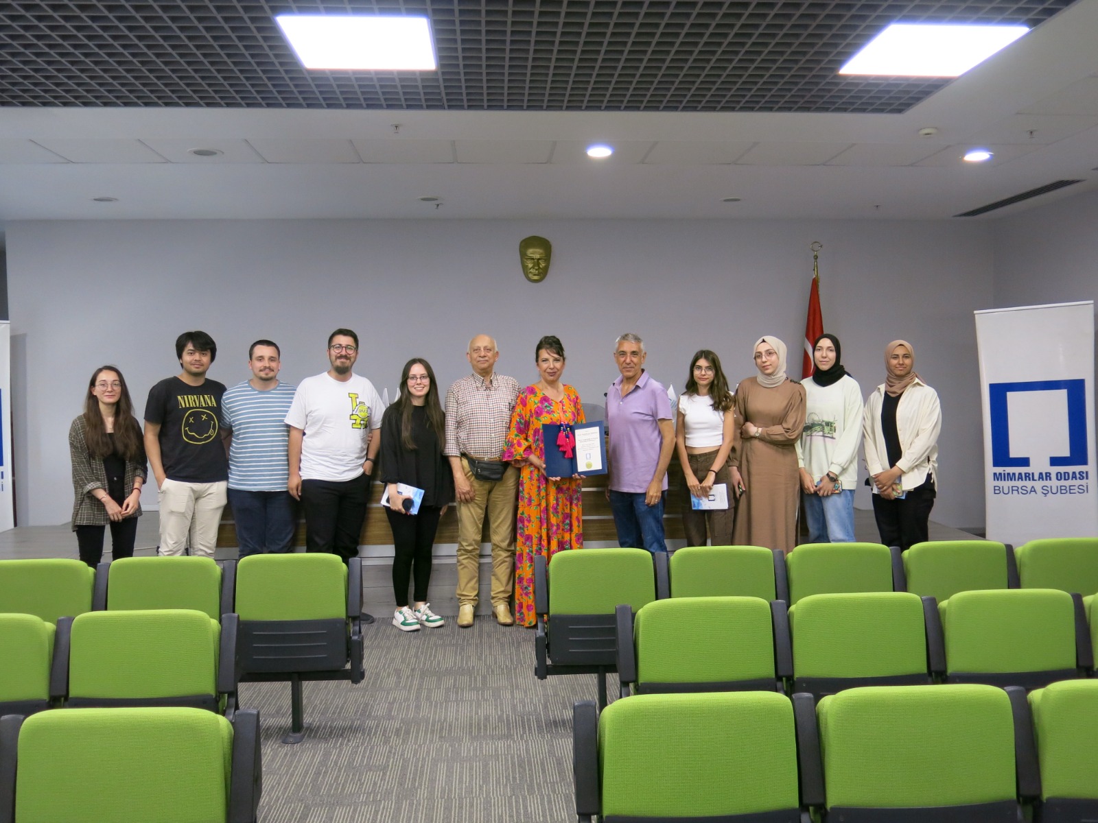 İKLİM DEĞİŞİKLİĞİ VE PEYZAJ MİMARLIĞI POLİTİKALARI ÜZERİNE BİLGİLENDİRME SUNUMU GERÇEKLEŞTİRDİ.