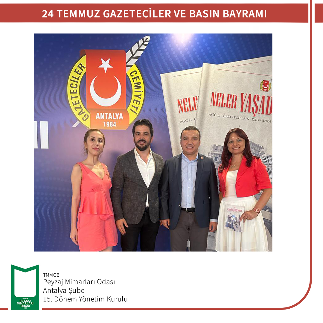 24 TEMMUZ GAZETECİLER VE BASIN BAYRAMI