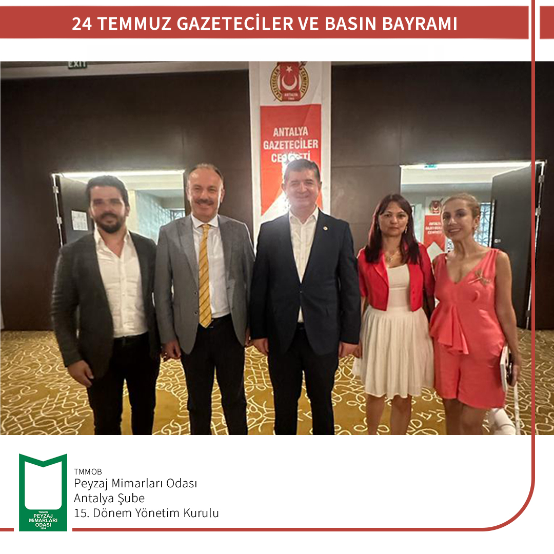 24 TEMMUZ GAZETECİLER VE BASIN BAYRAMI
