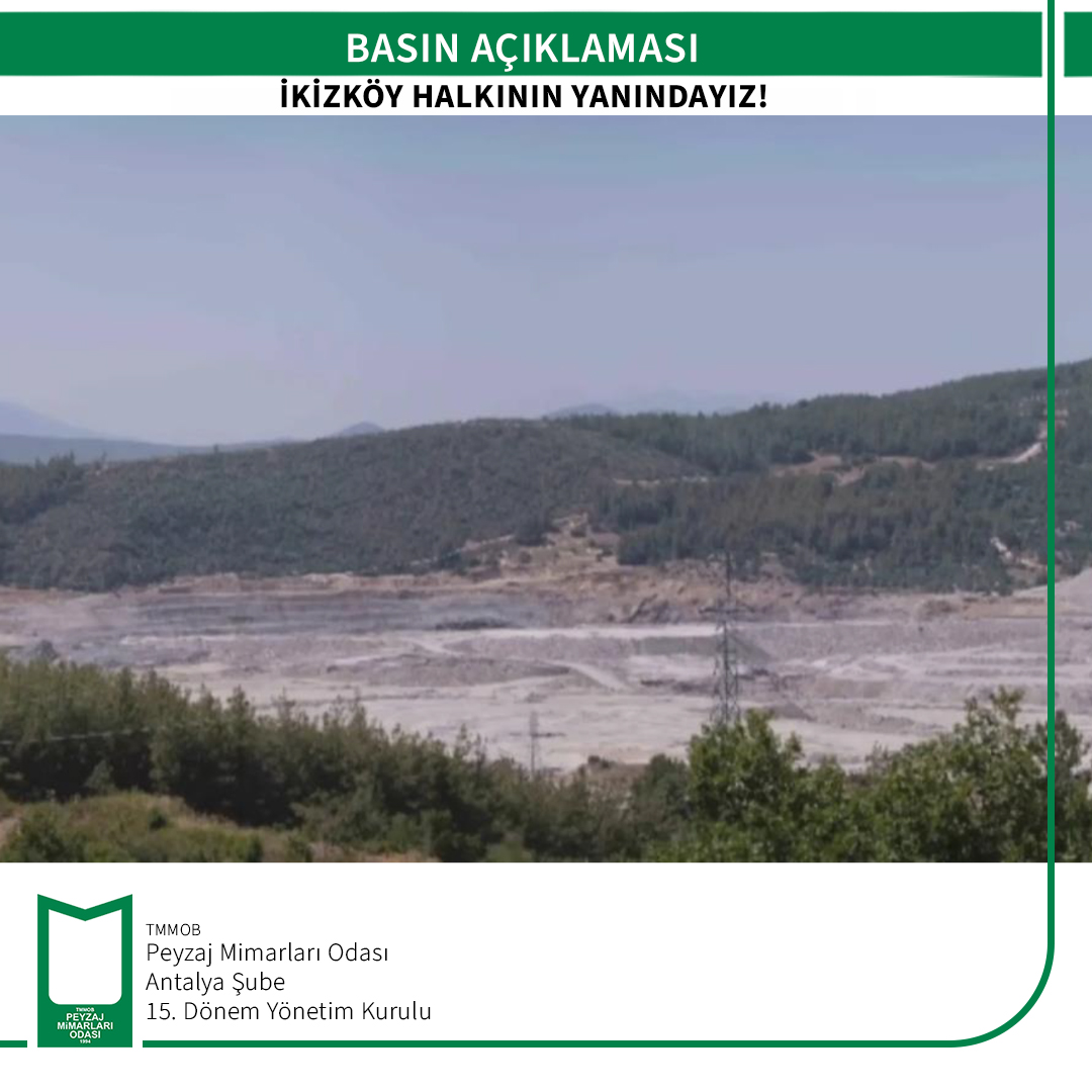 BASINDA ODAMIZ /İKİZKÖY HALKININ YANINDAYIZ!