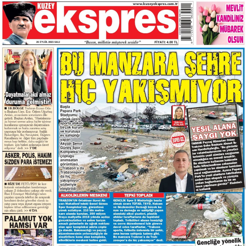 YEŞİL ALANLARIN BAKIMSIZLIĞI HAKKINDA RÖPORTAJ 