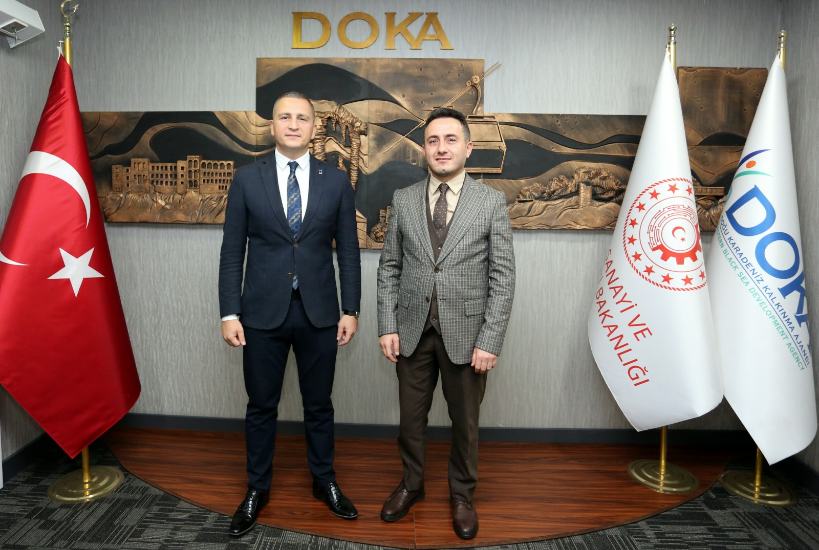 ZİYARET | DOKA SEKRETERİ SN KEMAL AKPINAR MAKAMINDA ZİYARET EDİLDİ.