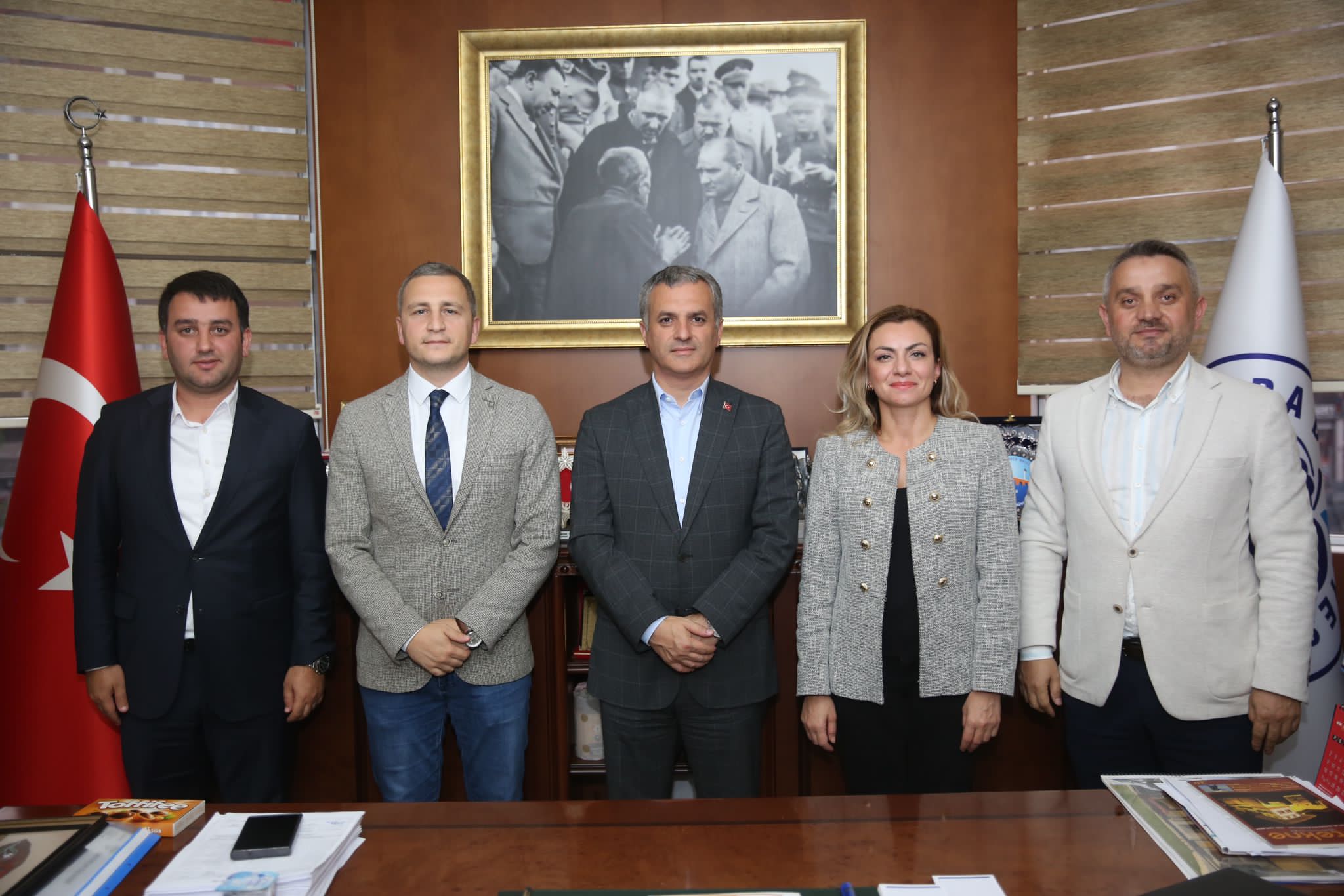 ZİYARET| TMMOB TRABZON İKK TARAFINDAN  YOMRA BELEDİYE BAŞKANLIĞI ZİYARETİ