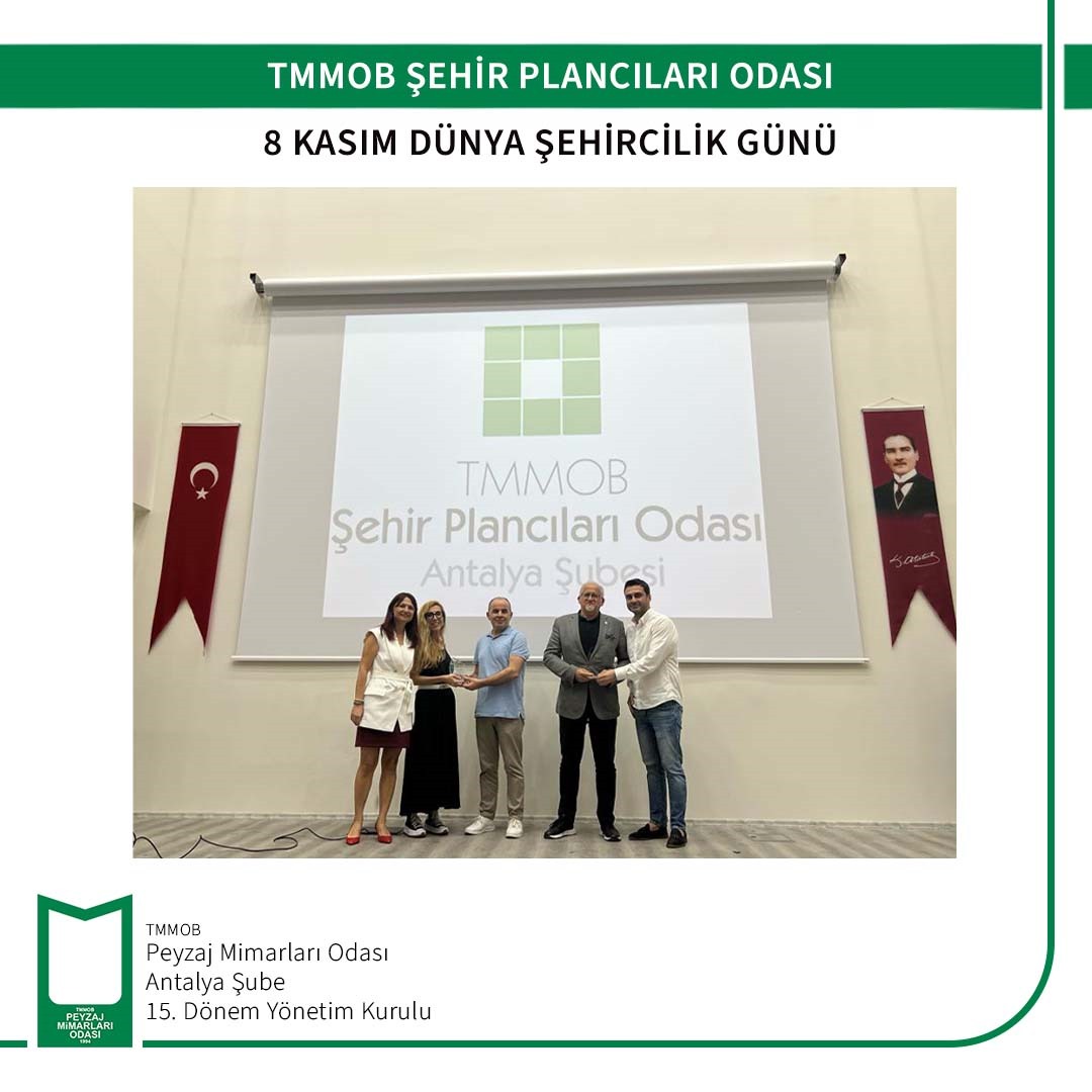 "8 KASIM DÜNYA ŞEHİRCİLİK GÜNÜ"
"NASIL BİR ANTALYA'DA YAŞAMAK İSTİYORUZ" KONULU RESİM YARIŞMASI