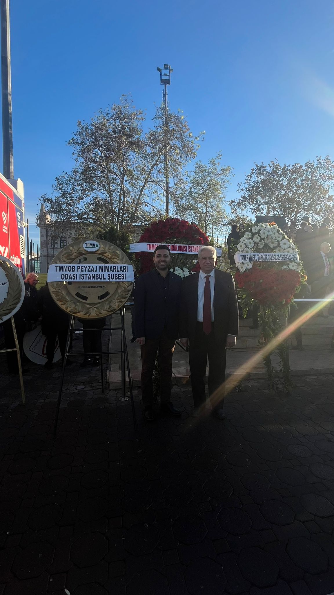 10 KASIM ATATÜRK`Ü ANMA VE ÇELENK TÖRENİNE KATILIM SAĞLADIK