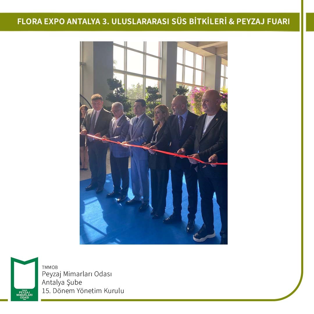 FLORAEXPO ANTALYA 3. ULUSLARARASI SÜS BİTKİLERİ&PEYZAJ FUARI
25-28 EKİM 2023