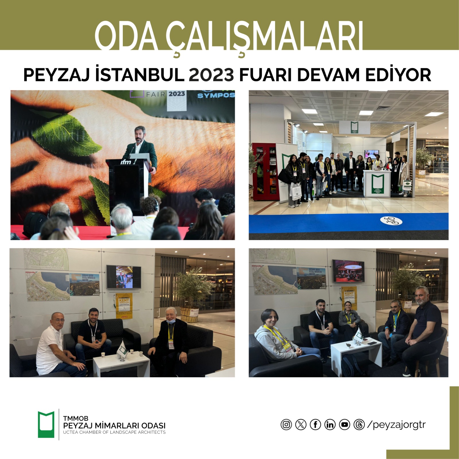 PEYZAJ İSTANBUL 2023 FUARI DEVAM EDİYOR