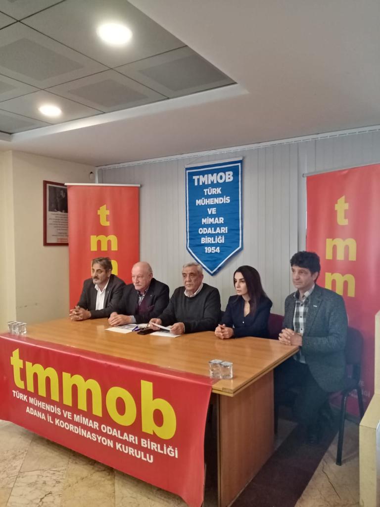 TMMOB 5. ADANA KENT SORUNLARI SEMPOZYUMU SONUÇ BİLDİRGESİ YAYINLANDI