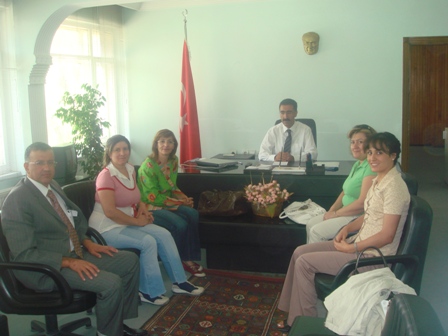 VAN İL ÖZEL İDARE GENEL SEKRETERİ MAKAMINDA ZİYARET EDİLDİ.