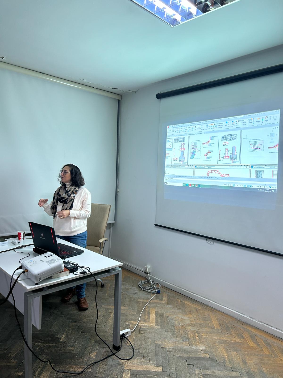 BAŞLANGIÇ SEVİYESİ METRAJ VE YAKLAŞIK MALİYET EĞİTİMİ GERÇEKLEŞTİRLMİŞTİR.