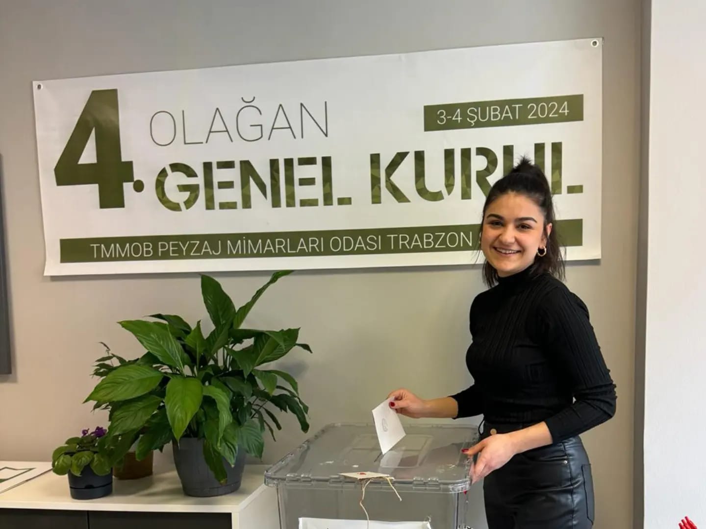 TMMOB PEYZAJ MİMARLARI ODASI TRABZON ŞUBESİ 4. OLAĞAN GENEL KURULU SONRASI SEÇİM GÜNÜ DE BAŞARI TAMAMLANDI.