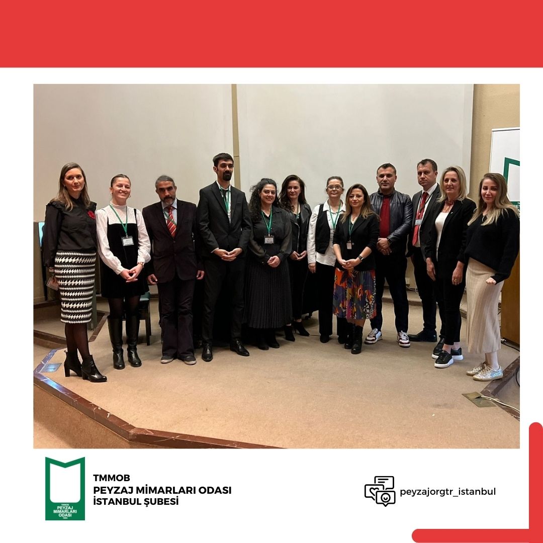 TMMOB PEYZAJ MİMARLARI ODASI İSTANBUL ŞUBESİ GÖREV DAĞILIMI GERÇEKLEŞTİRİLDİ