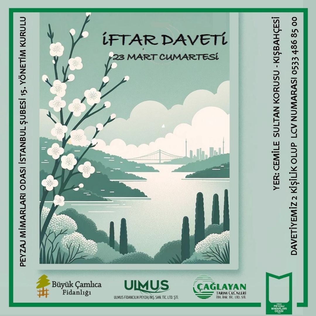 İFTAR YEMEĞİ DAVETİMİZ...