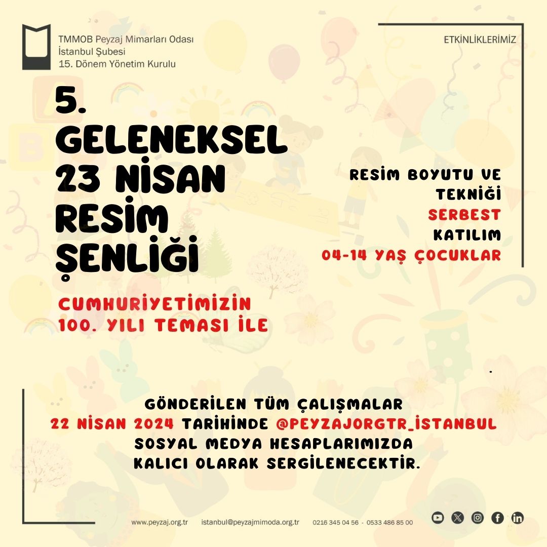 5. GELENEKSEL RESİM ŞENLİĞİ HK.
