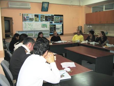 Ç.Ü. PEYZAJ MİMARLIĞI BÖLÜMÜ AKADEMİSYENLERİYLE TOPLANTI