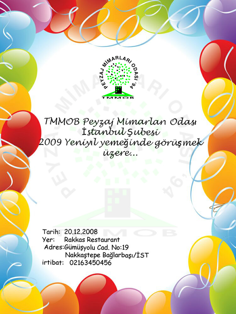 YENİYIL YEMEĞİNDE HEP BİRLİKTE...