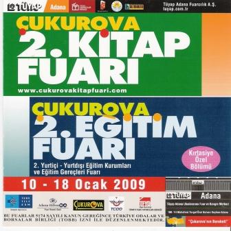 ÇUKUROVA 2. KİTAP VE EĞİTİM FUARI
