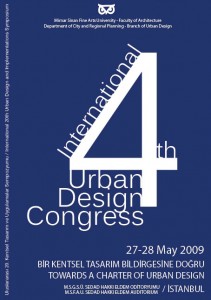 ULUSLARARASI 4. KENTSEL TASARIM KONGRESİ